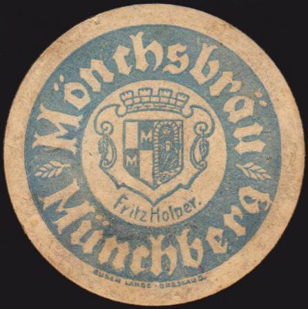 Münchberg, Mönchsbräu Holper, +1924/1931