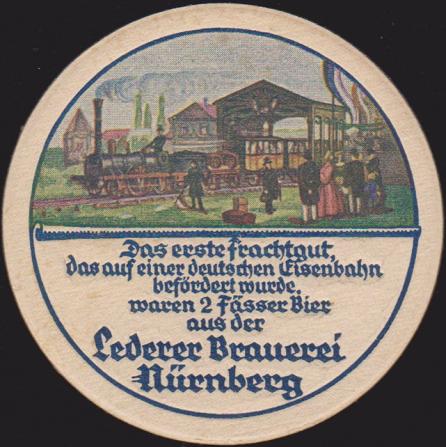 Lederer-Bräu, um 1935