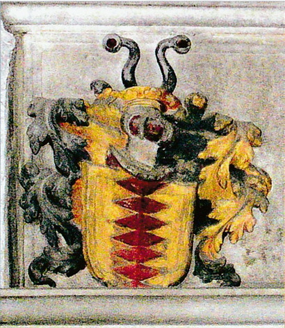Wiesenthau-Wappen aus der Kirche in Scheßlitz