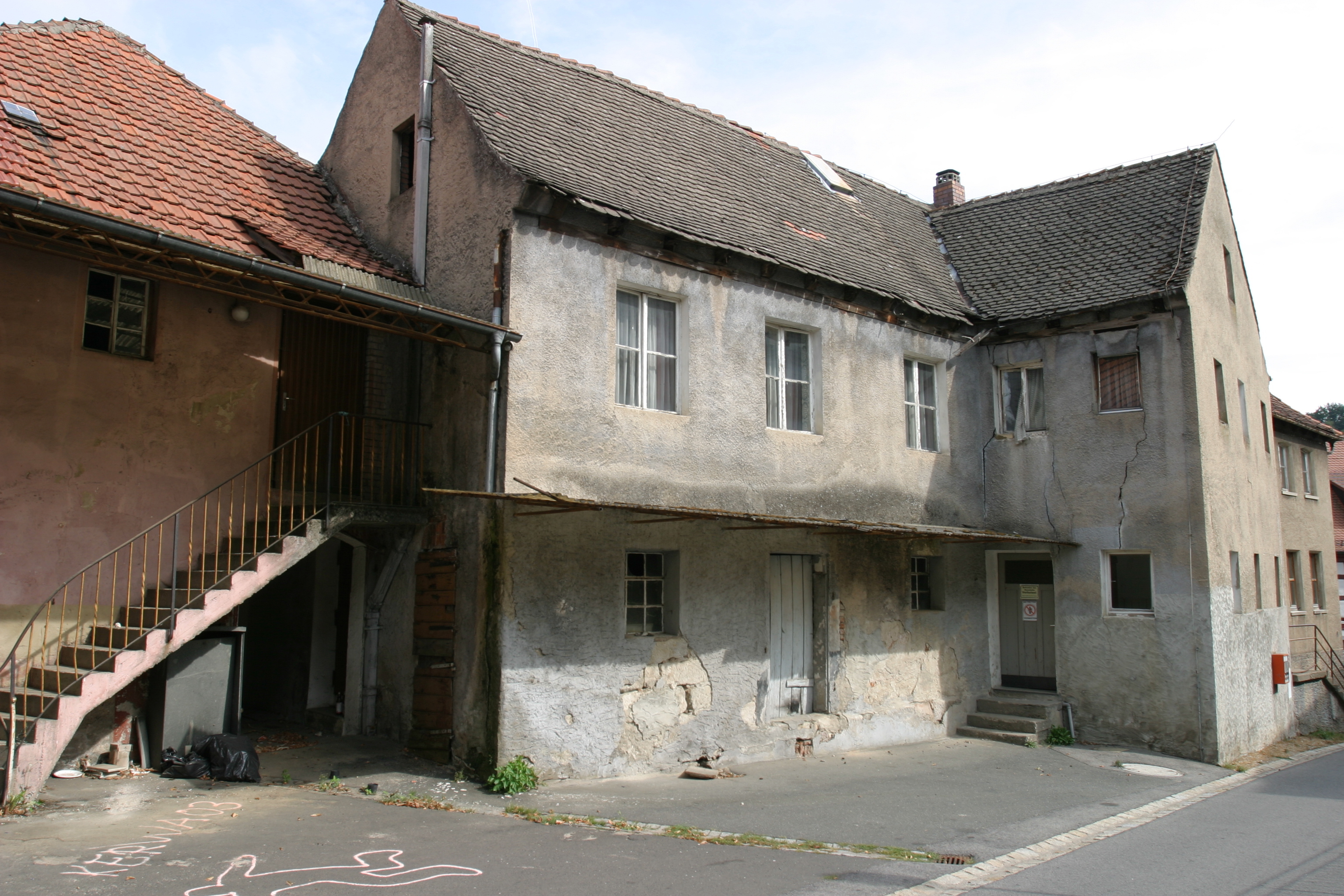 Aufgang zum Tanzsaal um 2005