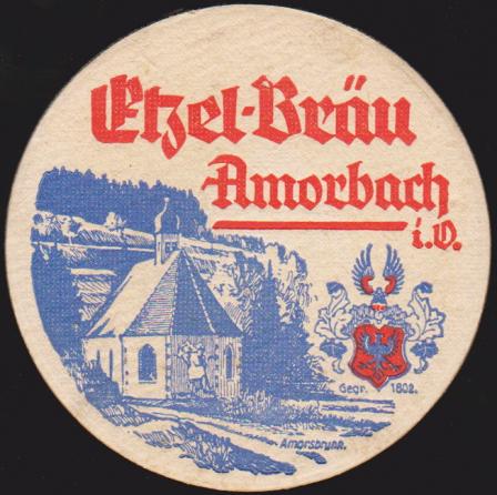 Amorbach, Odenwaldbrauerei Etzel, +1994