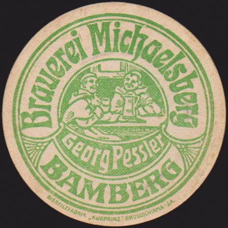 Brauerei Michaelsberg, um 1930