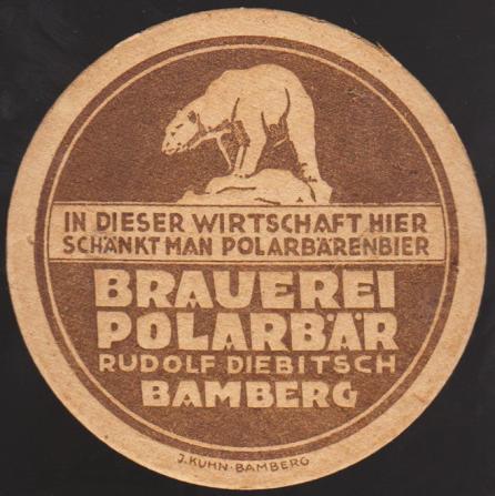 Polarbärbräu Diebitsch, um 1930