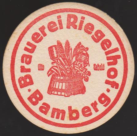 Brauerei Riegelhof, Otto Gabold, um 1930