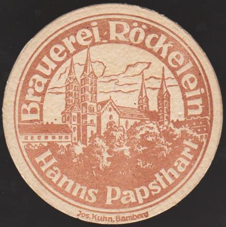 Brauerei Röckelein, um 1940