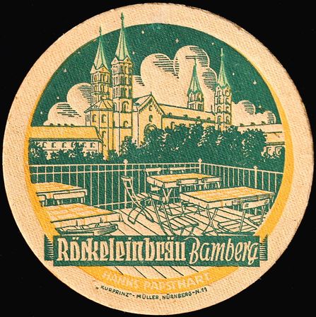 Brauerei Röckelein, um 1940