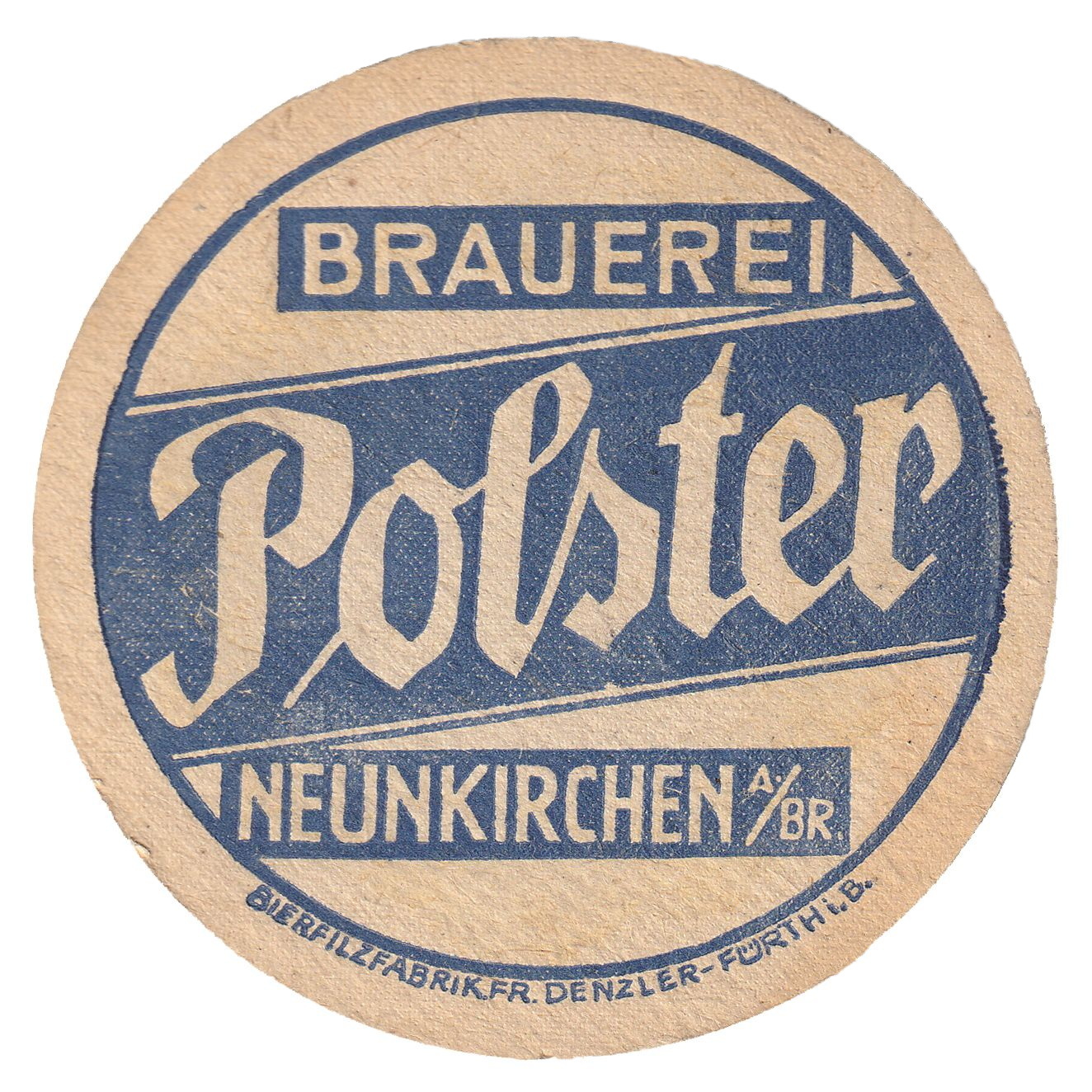 Bierdeckel um 1950