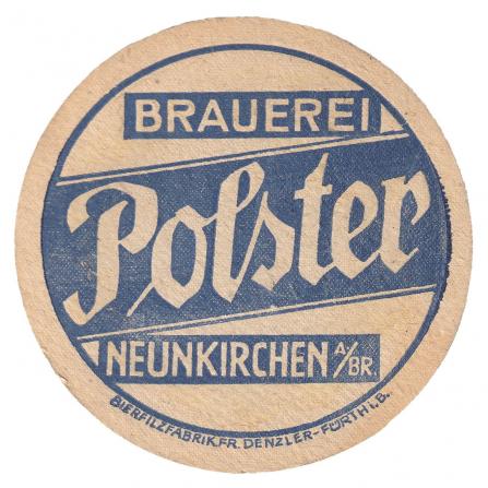 Bierdeckel um 1950