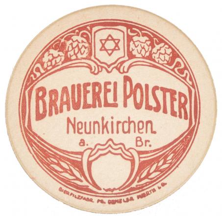 Bierdeckel um 1935