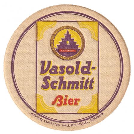 alter Bierdeckel, beschriftet 1932