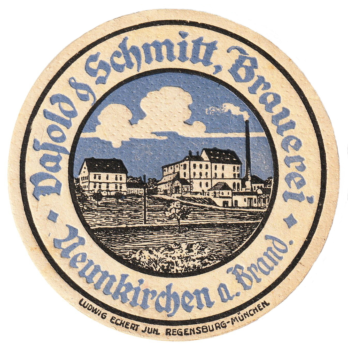alter Bierdeckel um 1925