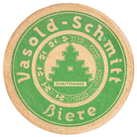 alter Bierdeckel um 1955