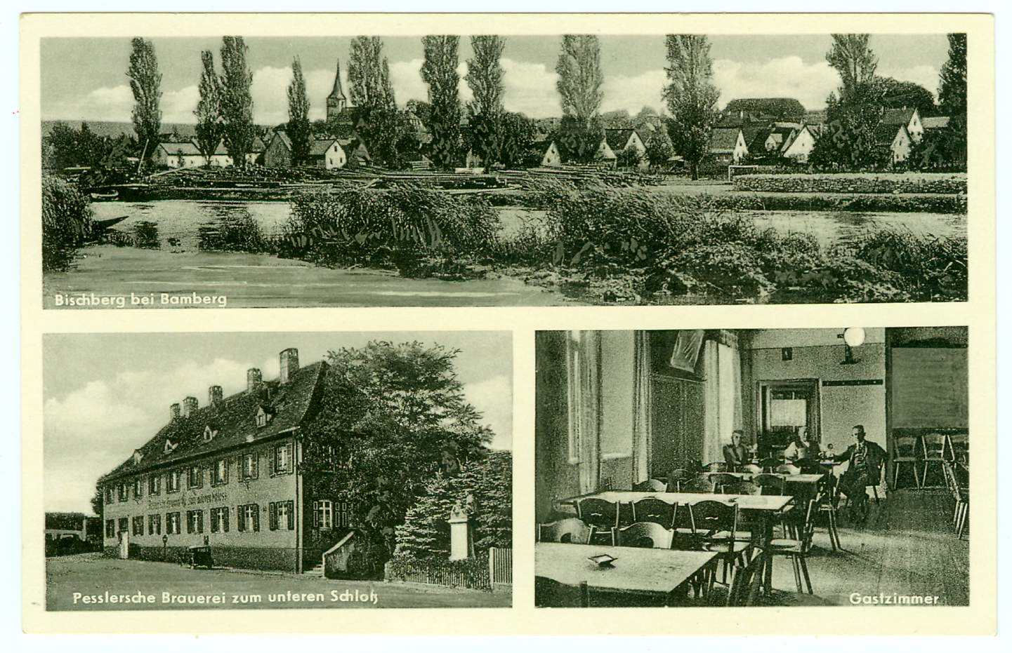 Ansichtskarte um 1950