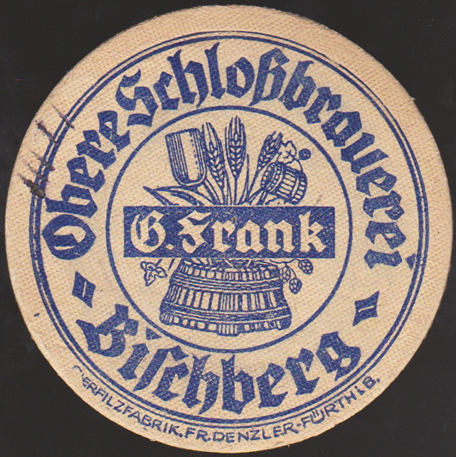 Bierdeckel um 1940