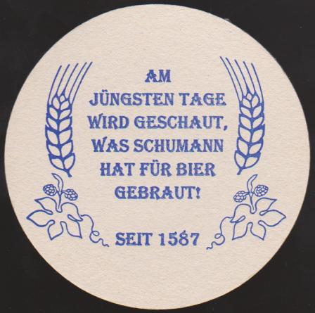 Bierdeckel mit Schreibfehler