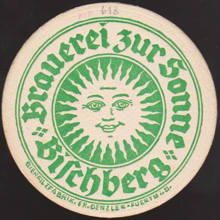 Bierdeckel um 1935