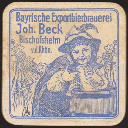 Bischofsheim, Brauerei Beck, +1971