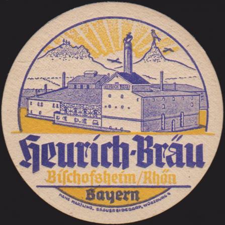 Bischofsheim, Brauerei Heurich, +1976