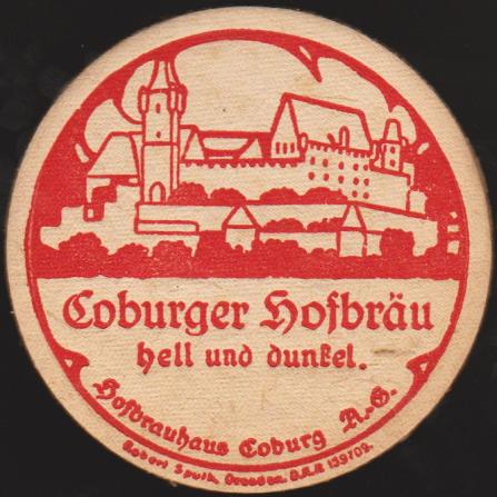 Coburg, Hofbräu, +1982