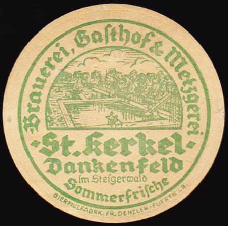 Dankenfeld, Brauerei Burger, +1959