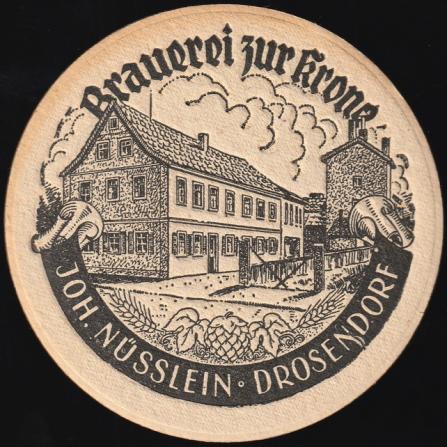 Drosendorf, Brauerei zur Krone Nüßlein, +1957