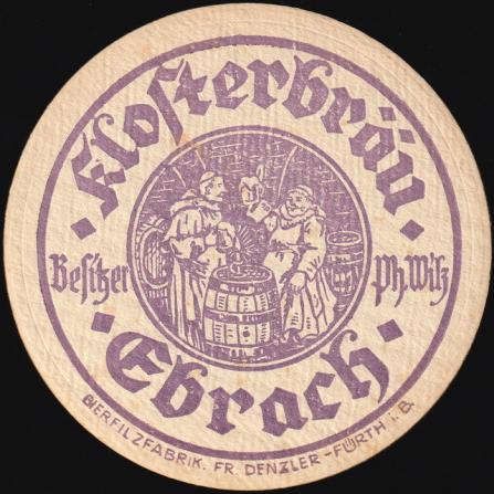 Ebrach, Klosterbräu, +1954