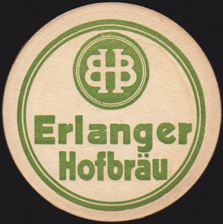 Erlanger Hofbräu, um 1930