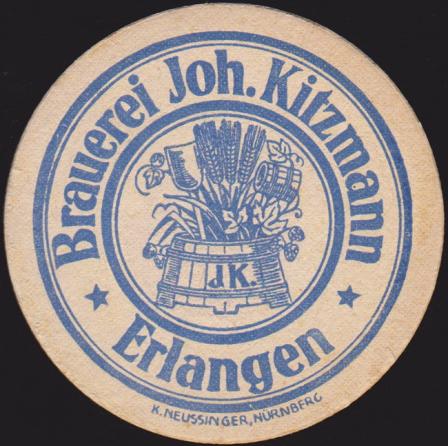 Brauerei Kitzmann, um 1930