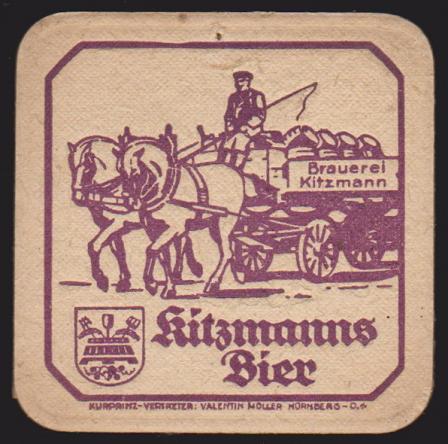 Brauerei Kitzmann, um 1930