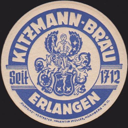 Brauerei Kitzmann, um 1940