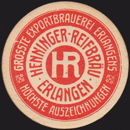 Henninger-Reif-Bräu, um 1930