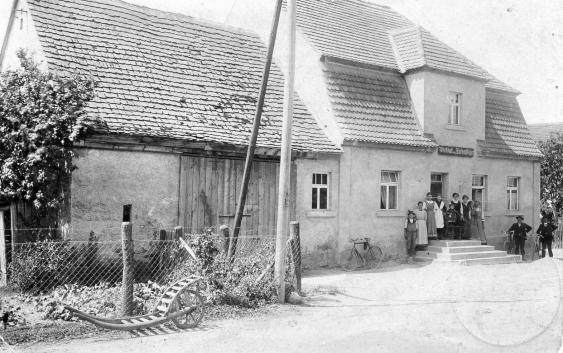 Wirtshaus "Kaspar Bayer" in Feigendorf, 1915