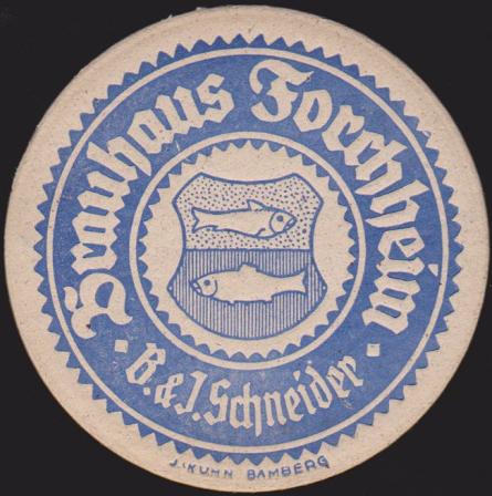 Brauhaus Forchheim, um 1935