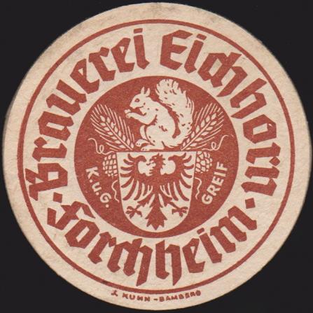 Brauerei Eichhorn, um 1950