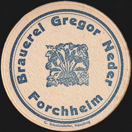 Brauerei Neder, um 1925