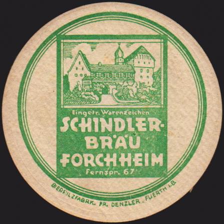 Brauerei Schindlerer, um 1935