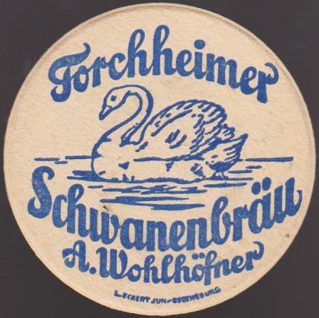 Schwanenbräu Wohlhöfner, um 1935
