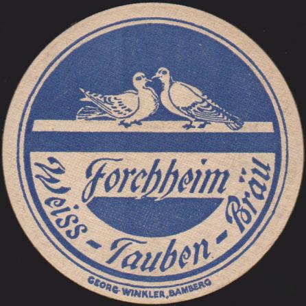 Weiß-Tauben-Bräu, um 1935
