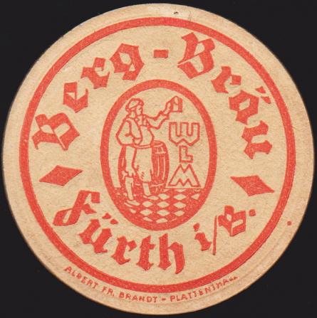 Berg-Bräu, um 1925