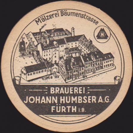 Brauerei Humbser, um 1935