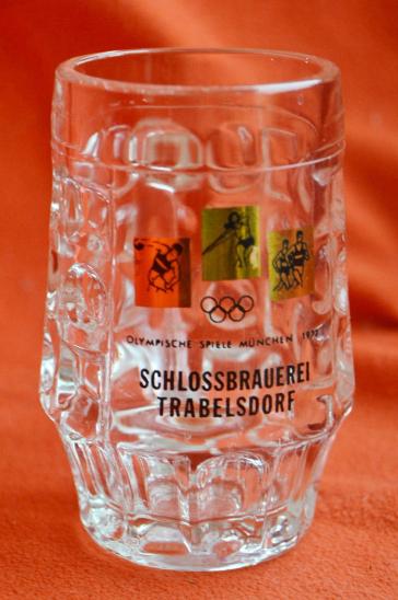 kleines Bierglas zur Olympiade 1972