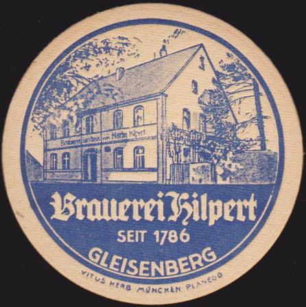 Gleißenberg, Brauerei Hilpert, +1946
