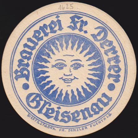Gleisenau, Brauerei Derrer, +1952