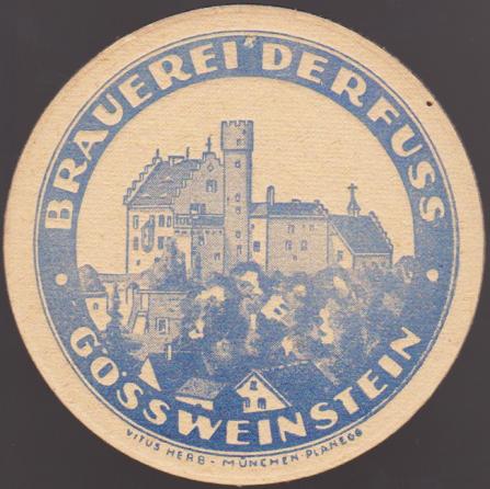 Gößweinstein, Brauerei Derfuss, +1941