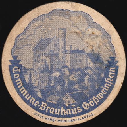 Gößweinstein, Commun-Brauerei, +1941