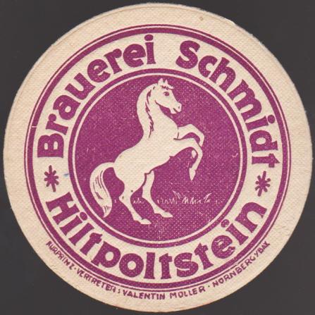 Hiltpoltstein, Brauerei Schmidt, +1958