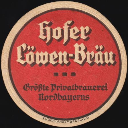 Löwenbräu, um 1925