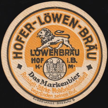 Löwenbräu, um 1925