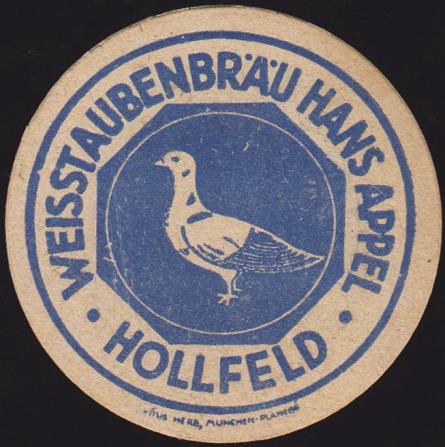 Hollfeld, Weiss-Tauben-Bräu, +1974 +1946