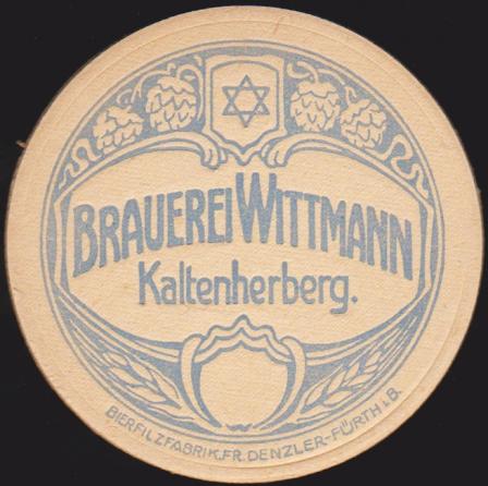 Kaltenherberg (Ort aufgelöst), Brauerei Wittmann, +1963